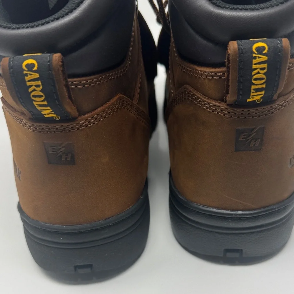 NWT Men's Carolina CA3630 6” external MetGuard Steel Toe Work Book